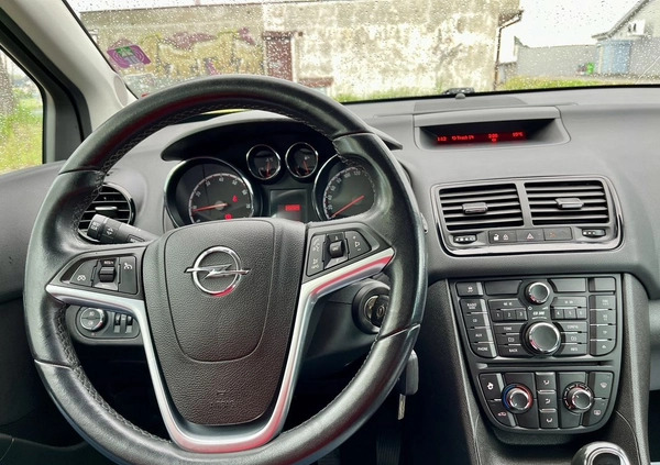 Opel Meriva cena 21900 przebieg: 148499, rok produkcji 2011 z Barczewo małe 466